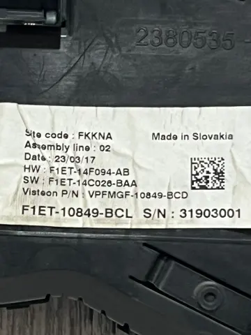 FORD FOCUS 3 KİLOMETRE SAATİ KADRAN F1ET-10849 – FORD FOCUS 3 KİLOMETRE SAATİ KADRAN F1ET-10849 – fotoğraf 2
